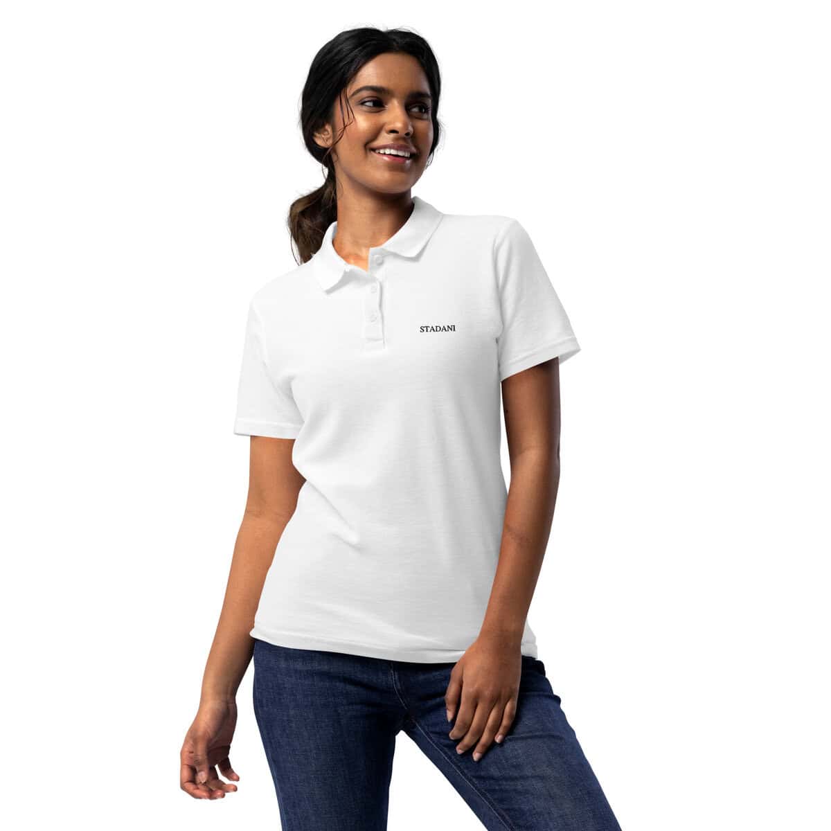 STADANI Le Piqué Poloshirt für Damen